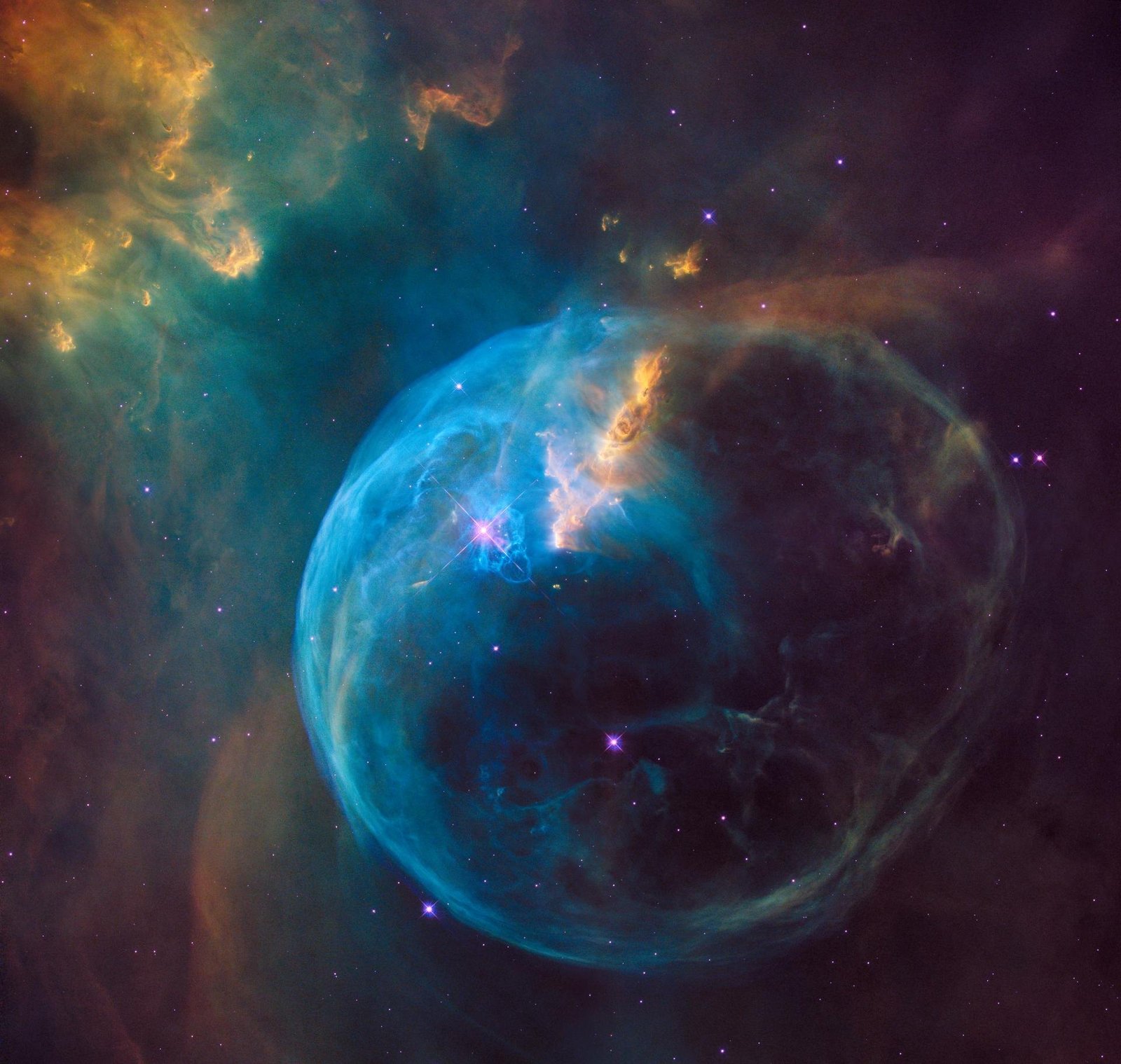 Bubble Nebula.
