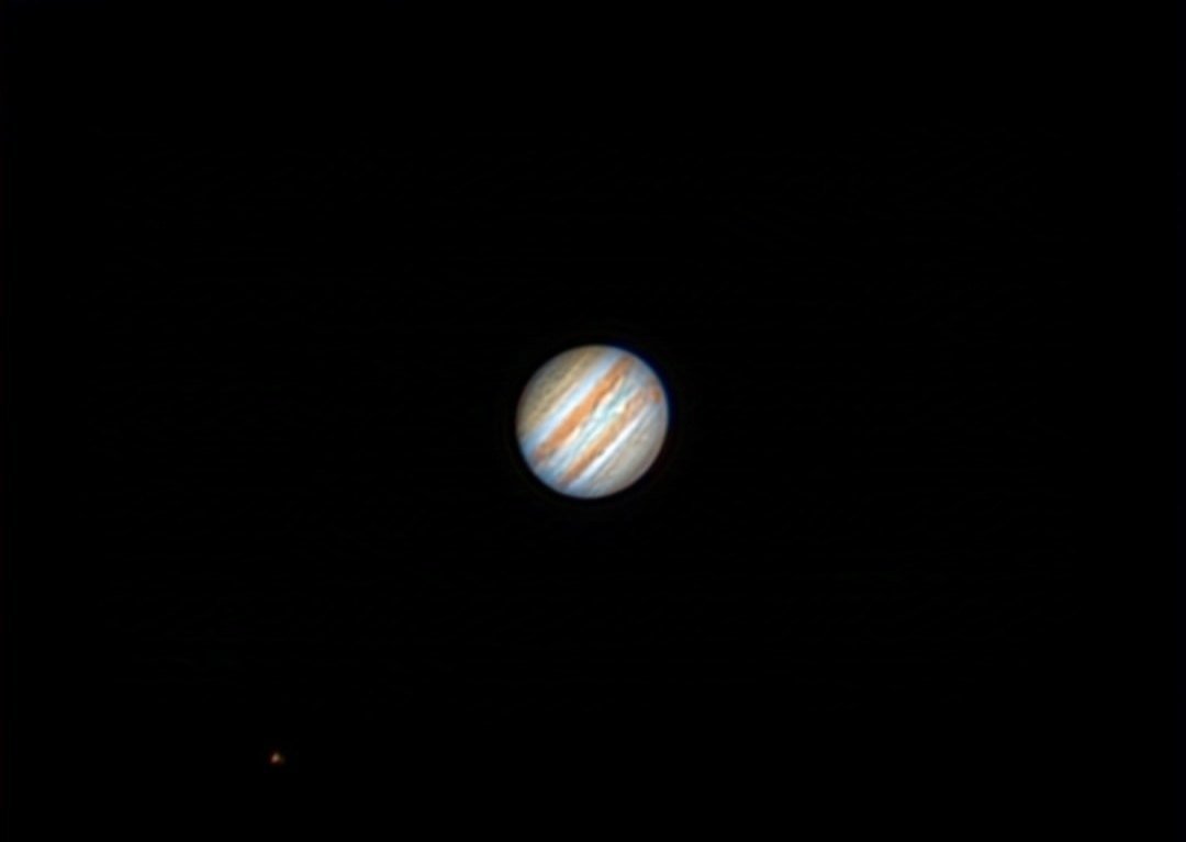 Jupiter, photographed at Kausani.
